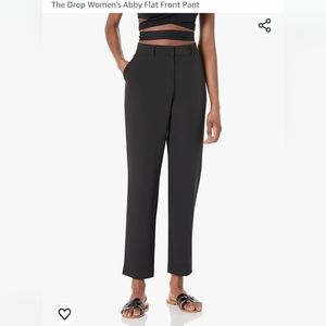 The Drop Women's Abby Flat Front Pant - Size S - New Tags
